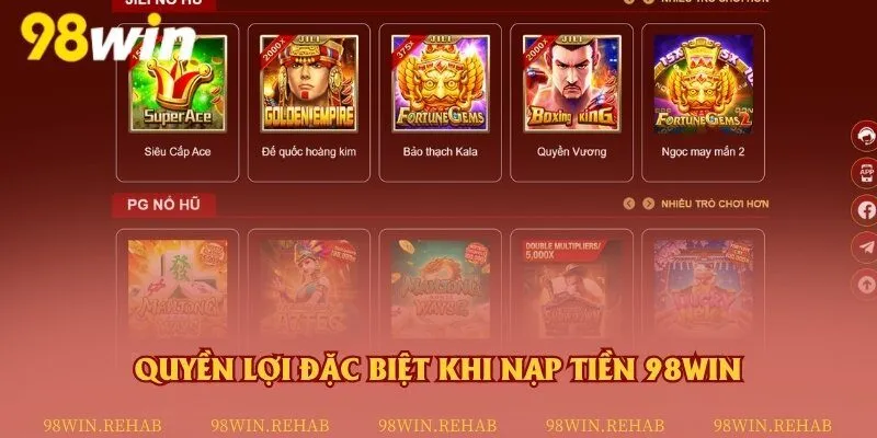 Lợi ích khi nạp tiền vào tài khoản cược cá nhân