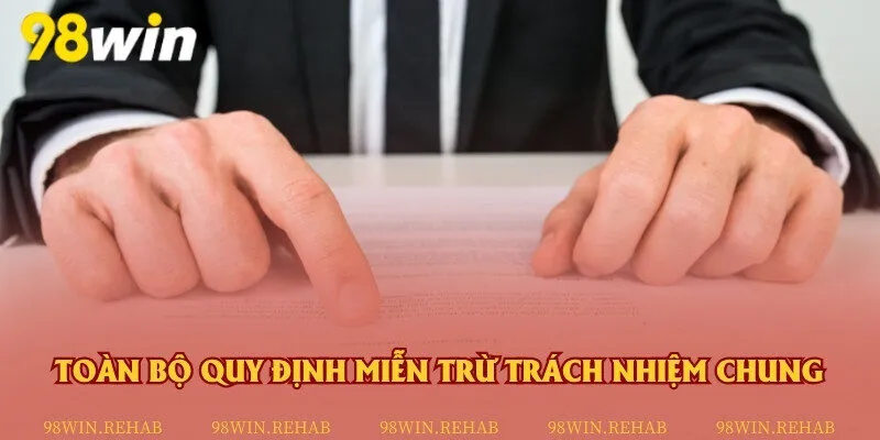 Tổng quan các quy định trong chính sách miễn trừ