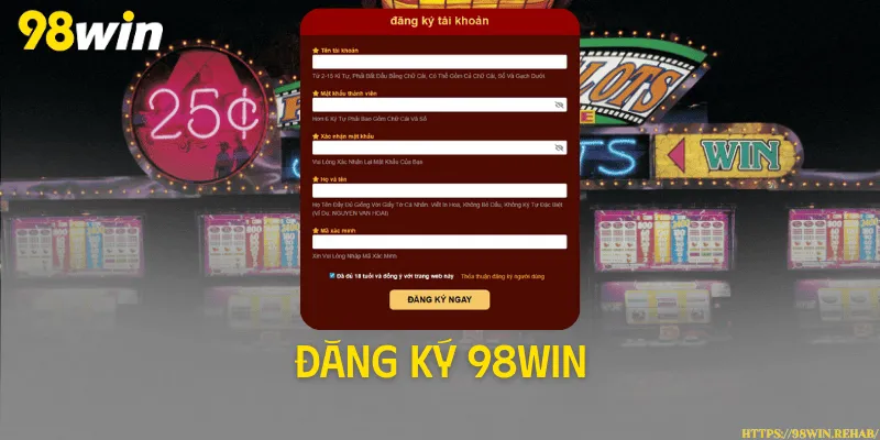 Đăng ký 98Win